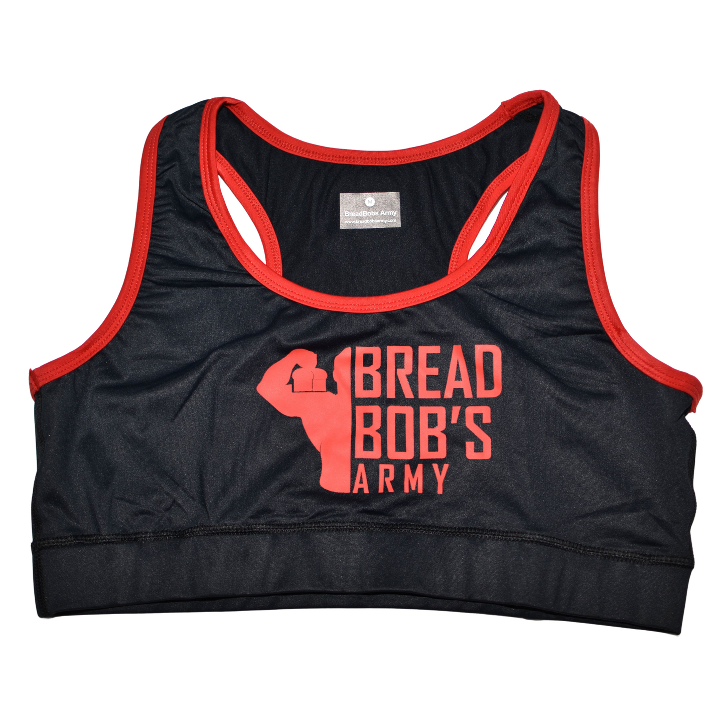 BBA Black and red Sports Bra