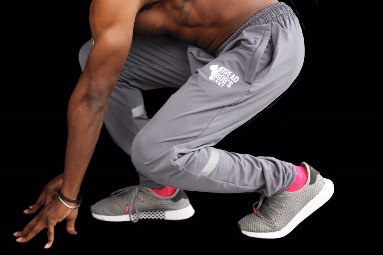 Grey BBA Joggers